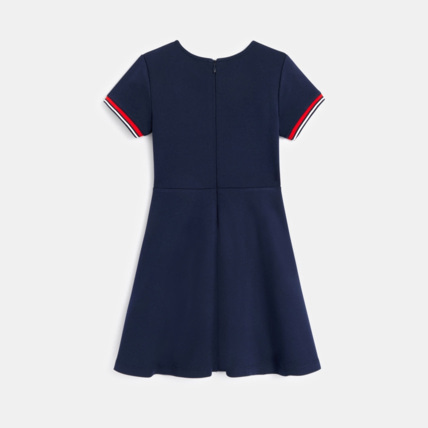 Avis Robe patineuse en jersey milano bleue fille OKAIDI 4