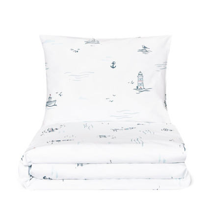 Avis Housse de couette en satin de coton - Matelot Mon Lit Cabane 1