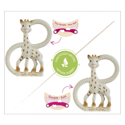 Avis Duo anneaux de dentition So'pure Sophie la girafe VULLI 2