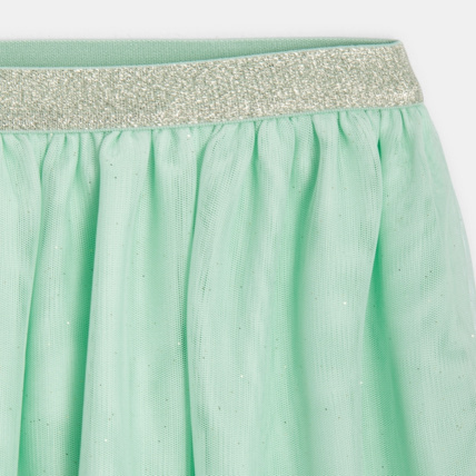 Avis Jupe ballerine en tulle pailleté vertes fille OKAIDI 2