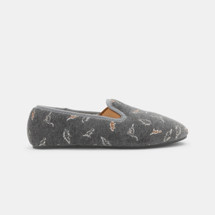 Avis Chaussons fourrés dinosaures gris garçon OKAIDI 1