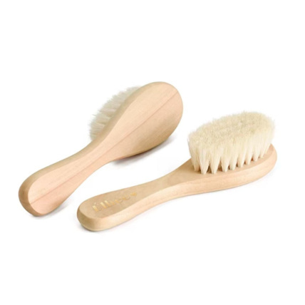 Avis Brosse à cheveux bébé en bois naturel Élhée 1