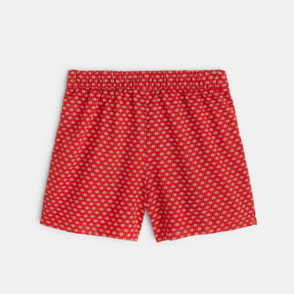 Avis Short imprimé orange fille OKAIDI 3