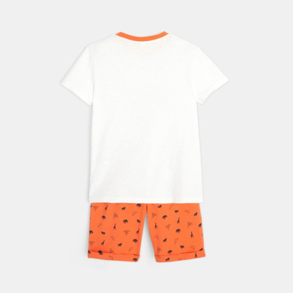 Avis Pyjama d'été à message blanc garçon OKAIDI 3
