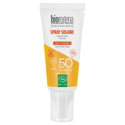 Avis SPRAY SOLAIRE SPF50 Adulte bioregena 1