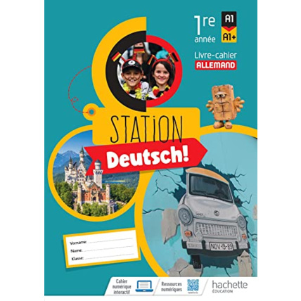 Avis Station Deutsch! Allemand 1re année - Livre-cahier élève - Ed. 2023 Hachette Éducation 1