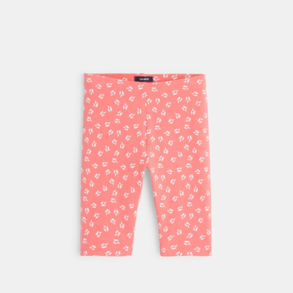 Avis Leggings courts imprimés rose fille OKAIDI 1