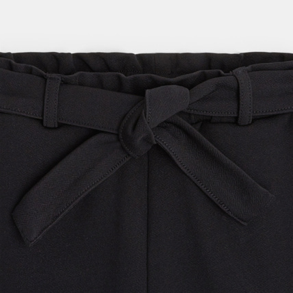 Avis Pantalon chic et ceinturé noir fille OKAIDI 3
