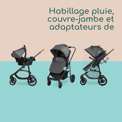 Avis Haze Trio poussette, siège-auto bébé i-Size Bebeconfort 7