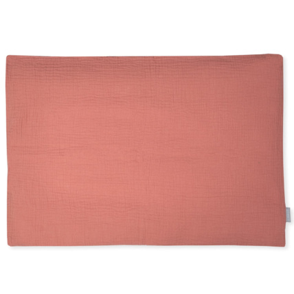 Avis Taie d'oreiller unie en double gaze de coton Sevira Kids 8
