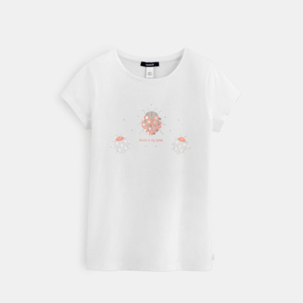 Avis T-shirt à sequins rouge fille OKAIDI 1