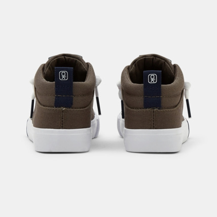 Avis Baskets mid en toile vertes garçon OKAIDI 6