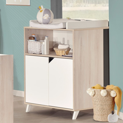 Avis Commode 2 portes et 1 niche Scandi BABY PRICE 2