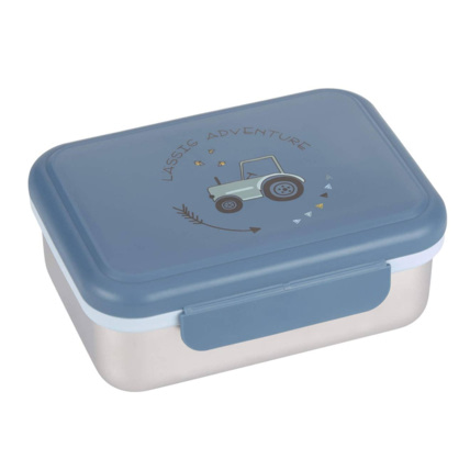 Avis Boîte à goûter en inox Tracteur LÄSSIG 1