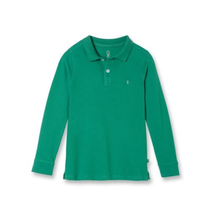 Avis Polo basique vert garçon OKAIDI 1