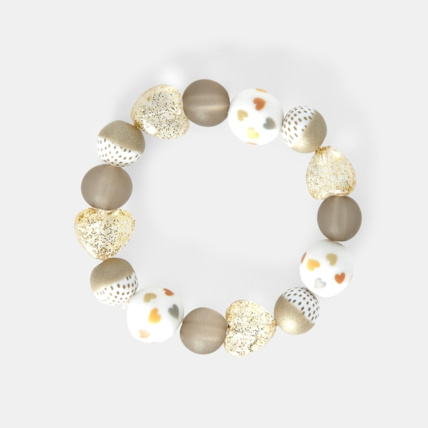 Avis Bracelet de perles vert fille OKAIDI 1