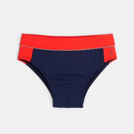 Avis Slip de bain bicolore bleu garçon OKAIDI 1