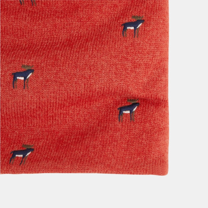 Avis Snood en tricot doublé polaire + motifs brodés orange garçon OKAIDI 2