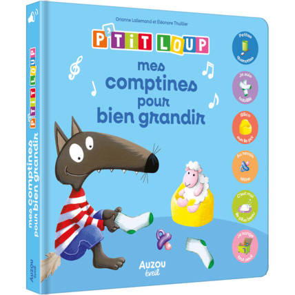 Avis Ptit Loup - Mes comptines pour bien grandir EDITIONS AUZOU 1