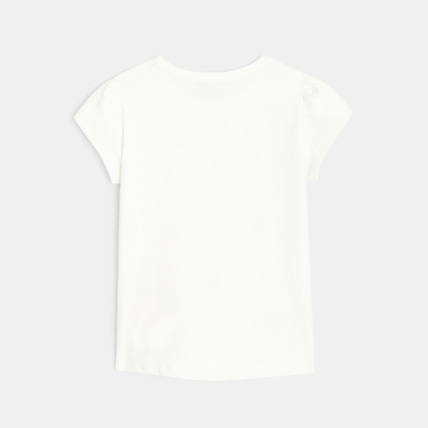 Avis T-shirt à motifs fantaisie jaune fille OKAIDI 4