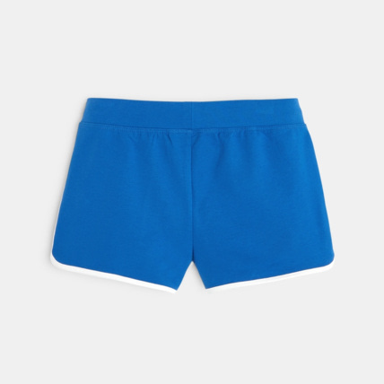 Avis Short uni en jersey doux bleu fille OKAIDI 4