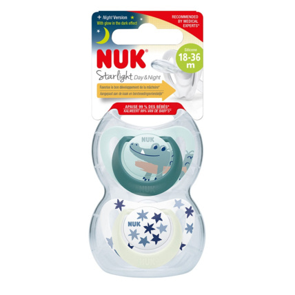Avis Sucettes physiologiques Starlight NUK 6