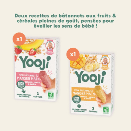Avis Bâtonnets de fruits à manger-main Yooji 2