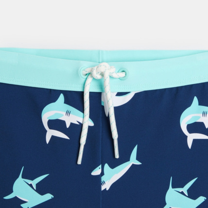 Avis Boxer de bain imprimé bleu garçon OKAIDI 2