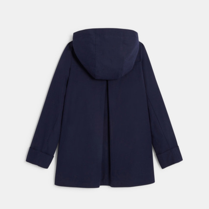 Avis Trench déperlant à capuche bleu fille OKAIDI 6