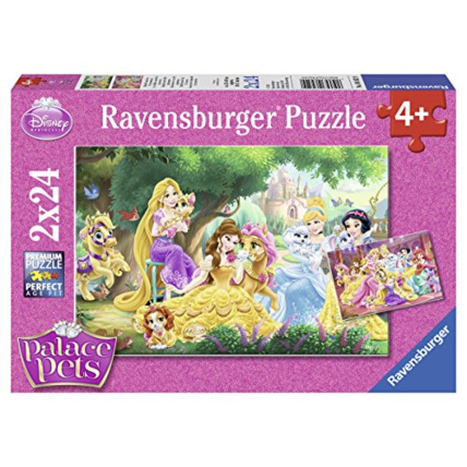 Avis Puzzle - Les meilleurs amis des princesses - 2x24 pièces RAVENSBURGER 1