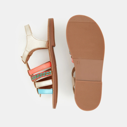 Avis Sandale en cuir fille OKAIDI 3
