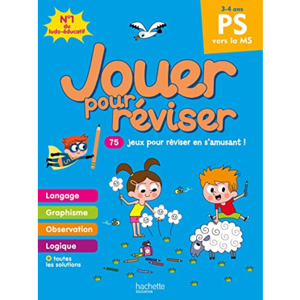 Avis Jouer pour réviser - De la Petite à la Moyenne Section - Cahier de vacances 2023 Hachette Éducation 1