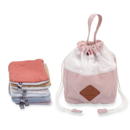 Avis Pochon distributeur et ses 8 lingettes lavables, Jeanne Sevira Kids 4