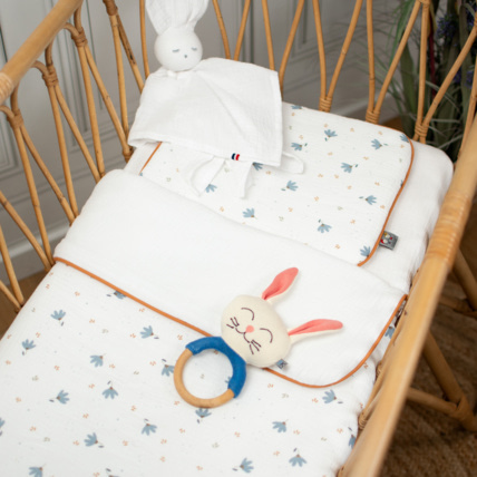 Avis Coussin et couverture pour berceau et couffin Sevira Kids 4