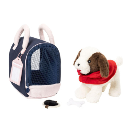 Avis Peluche chien et sac de transport Oxybul 1