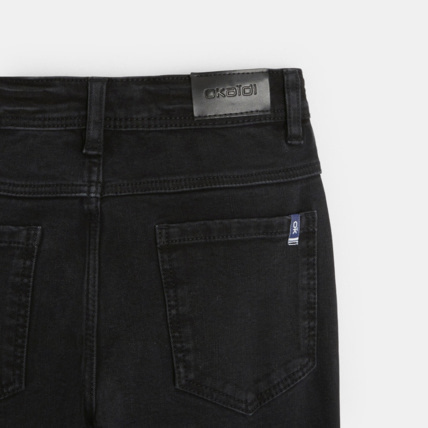 Avis Jean skinny bi-stretch à effet délavé garçon OKAIDI 3