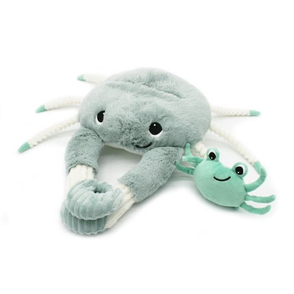 Avis Peluche Cassecou le crabe maman & bébé Les Ptipotos LES DEGLINGOS 1