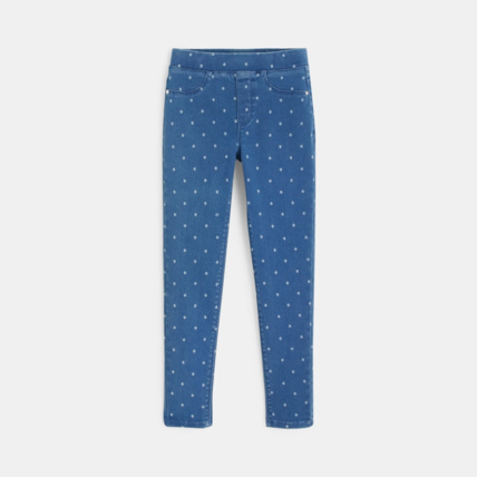 Avis Tregging en jean bleu fille OKAIDI 1