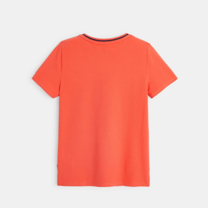 Avis T-shirt maille piquée course automobile rouge garçon OKAIDI 3