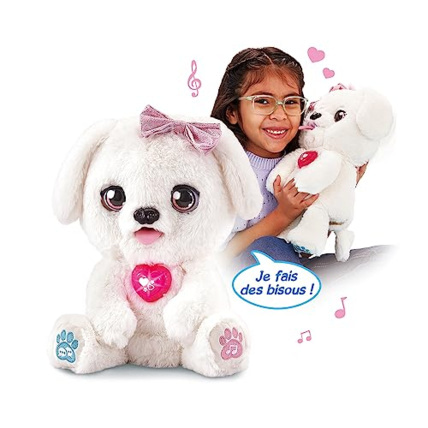 Avis Peluche interactive KissKiss, Mon toutou bisous VTech 2
