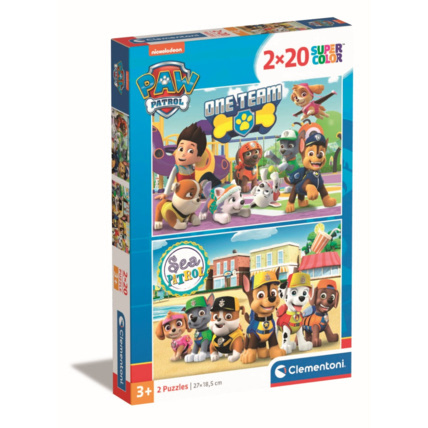 Avis Puzzle Paw Patrol - 2x20 pièces Clementoni 1