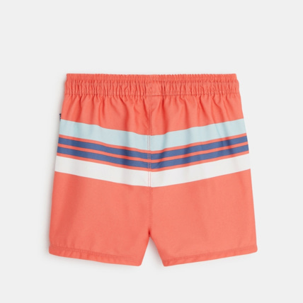 Avis Short de bain rayé orange garçon OKAIDI 3