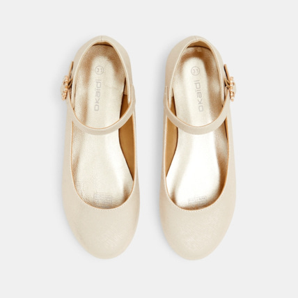 Avis Ballerines brillantes à boucle blanches fille OKAIDI 2