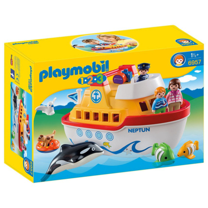 Avis Playmobil 1.2.3 - Navire transportable PLAYMOBIL 1