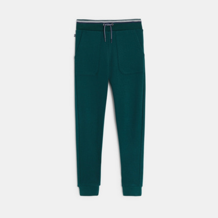 Avis Pantalon de jogging en molleton vert garçon OKAIDI 1