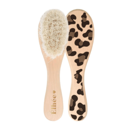 Avis Brosse à cheveux bébé en bois naturel Élhée 2