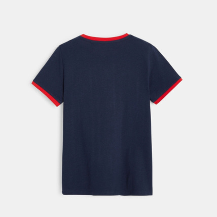 Avis T-shirt coton bio à motif marin bleu garçon OKAIDI 4