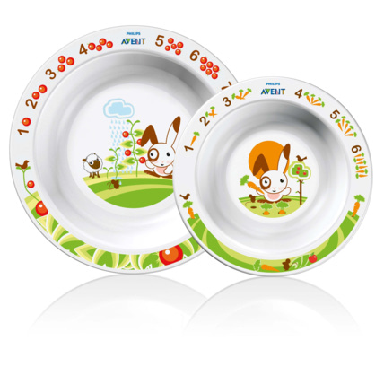Avis Set 2 bols Lapin 6 mois + Philips Avent 1