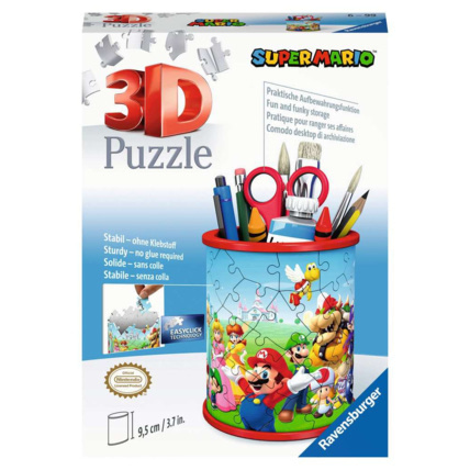 Avis Puzzle Pot à crayons - Super Mario - de 6 ans RAVENSBURGER 1
