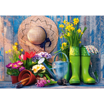 Avis Puzzle Ready for the Garden BLUEBIRD PUZZLE 1